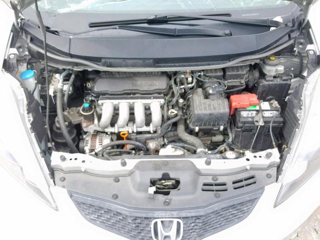 JHMGE8H39CC003784 - 2012 HONDA FIT SILVER photo 7