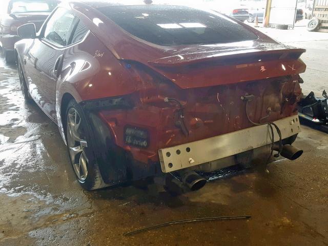 JN1AZ4EH3EM636351 - 2014 NISSAN 370Z BASE ORANGE photo 9