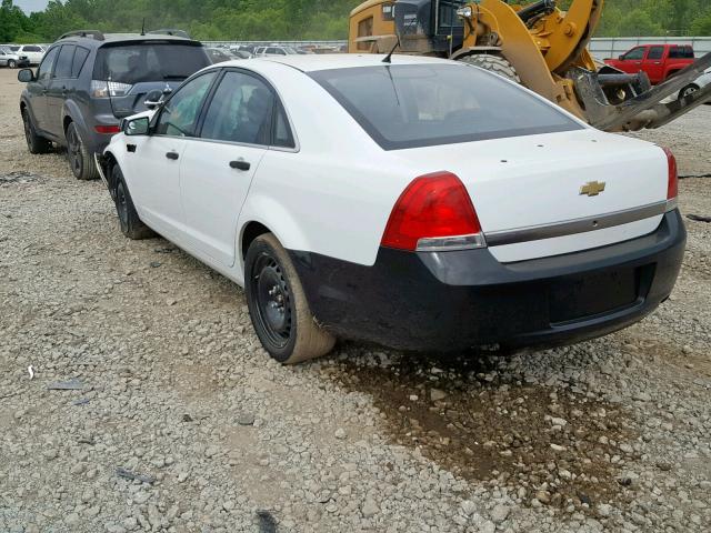 6G1MK5U22CL661886 - 2012 CHEVROLET CAPRICE PO WHITE photo 3