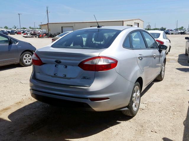 3FADP4BJ7GM114665 - 2016 FORD FIESTA SE SILVER photo 4