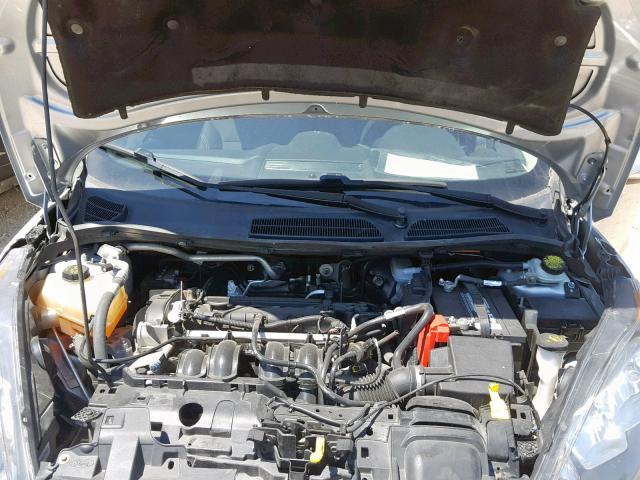 3FADP4BJ7GM114665 - 2016 FORD FIESTA SE SILVER photo 7