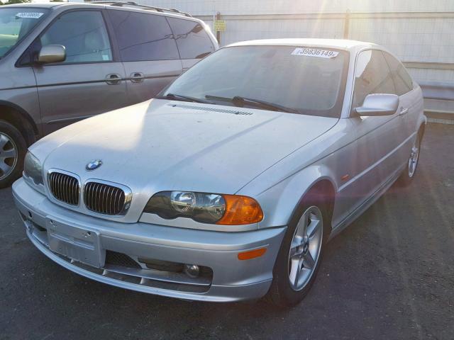 WBABM5348YJN90413 - 2000 BMW 328 CI SILVER photo 2