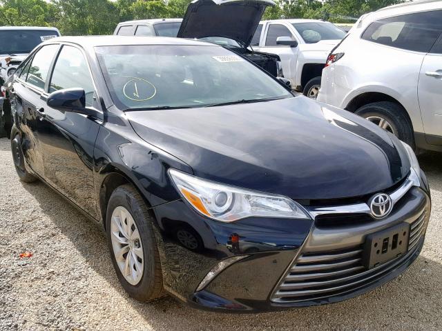 4T4BF1FK7GR577098 - 2016 TOYOTA CAMRY LE BLACK photo 1