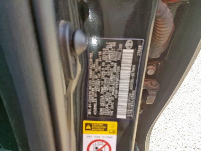 4T4BF1FK7GR577098 - 2016 TOYOTA CAMRY LE BLACK photo 10