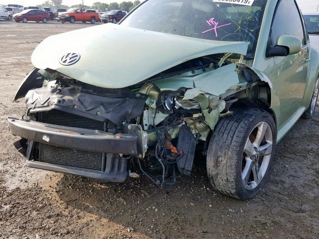 3VWSR31C96M403499 - 2006 VOLKSWAGEN NEW BEETLE Yaşıl foto 10