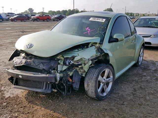 3VWSR31C96M403499 - 2006 VOLKSWAGEN NEW BEETLE Yaşıl foto 2