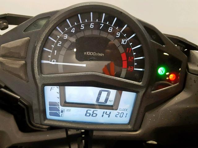 JKAEXEE18GDA21971 - 2016 KAWASAKI EX650 E GRAY photo 7