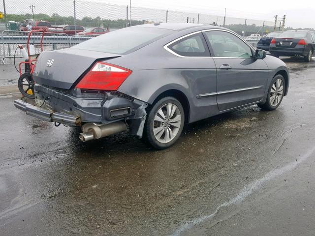 1HGCS12819A019715 - 2009 HONDA ACCORD EXL GRAY photo 4