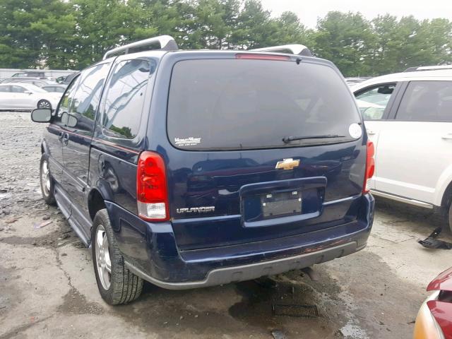 1GBDV13146D223273 - 2006 CHEVROLET UPLANDER I BLUE photo 3