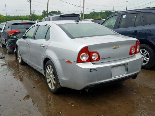 1G1ZG5E70CF277084 - 2012 CHEVROLET MALIBU LTZ ვერცხლისფერი ფოტო 3
