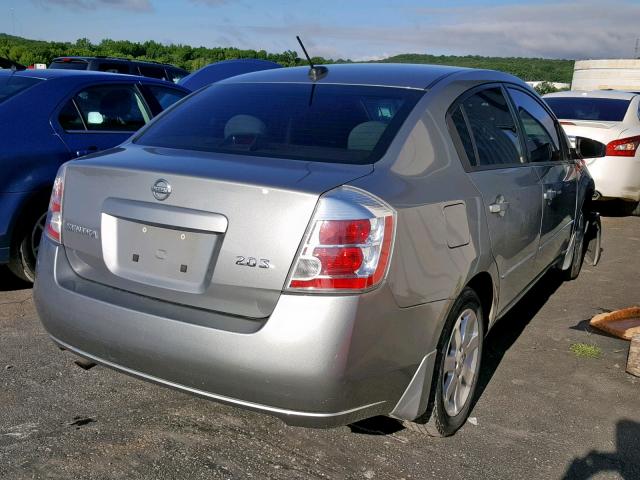 3N1AB61E47L671697 - 2007 NISSAN SENTRA 2.0 SILVER photo 4