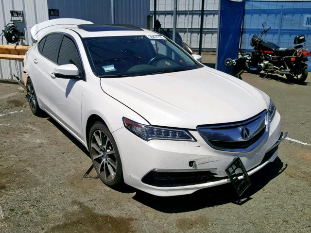 19UUB2F56HA000005 - 2017 ACURA TLX TECH WHITE photo 1