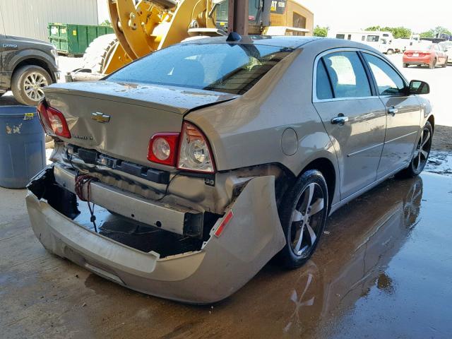 1G1ZC5E09CF121897 - 2012 CHEVROLET MALIBU 1LT SILVER photo 4