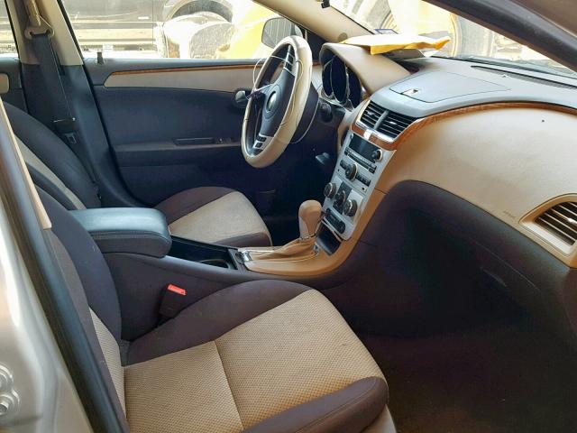 1G1ZC5E09CF121897 - 2012 CHEVROLET MALIBU 1LT SILVER photo 5