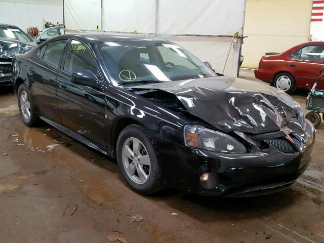 2G2WP552081105204 - 2008 PONTIAC GRAND PRIX BLACK photo 1
