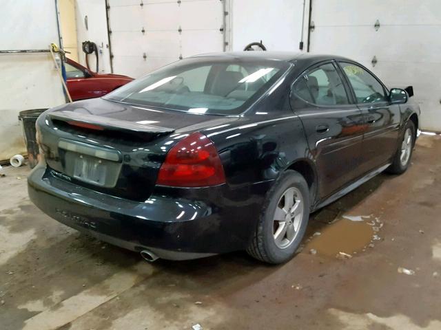 2G2WP552081105204 - 2008 PONTIAC GRAND PRIX BLACK photo 4