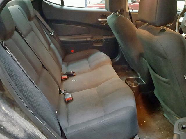 2G2WP552081105204 - 2008 PONTIAC GRAND PRIX BLACK photo 6