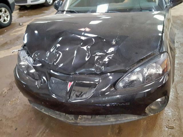 2G2WP552081105204 - 2008 PONTIAC GRAND PRIX BLACK photo 7