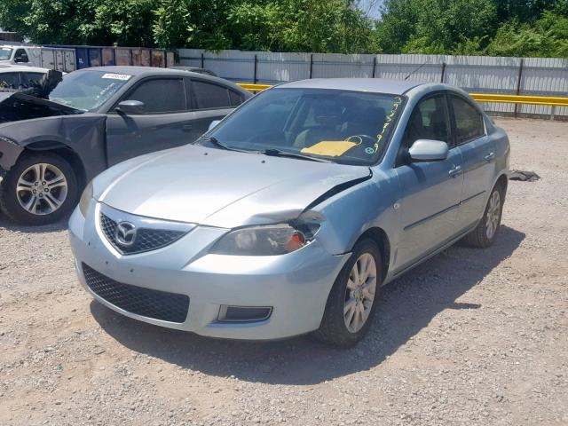 JM1BK12F571641725 - 2007 MAZDA 3 I BLUE photo 2