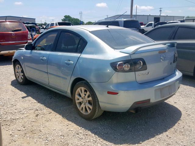 JM1BK12F571641725 - 2007 MAZDA 3 I BLUE photo 3