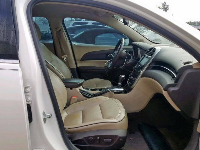 1G11H5SLXEF127532 - 2014 CHEVROLET MALIBU LTZ თეთრი ფოტო 5