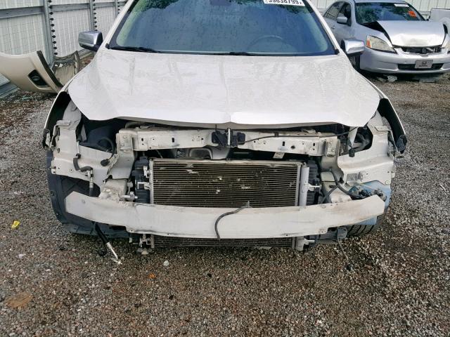 1G11H5SLXEF127532 - 2014 CHEVROLET MALIBU LTZ თეთრი ფოტო 9