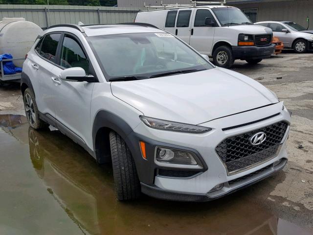 KM8K3CA5XKU224363 - 2019 HYUNDAI KONA LIMIT WHITE photo 1