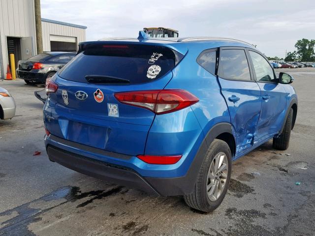 KM8J33A44HU413134 - 2017 HYUNDAI TUCSON LIM BLUE photo 4