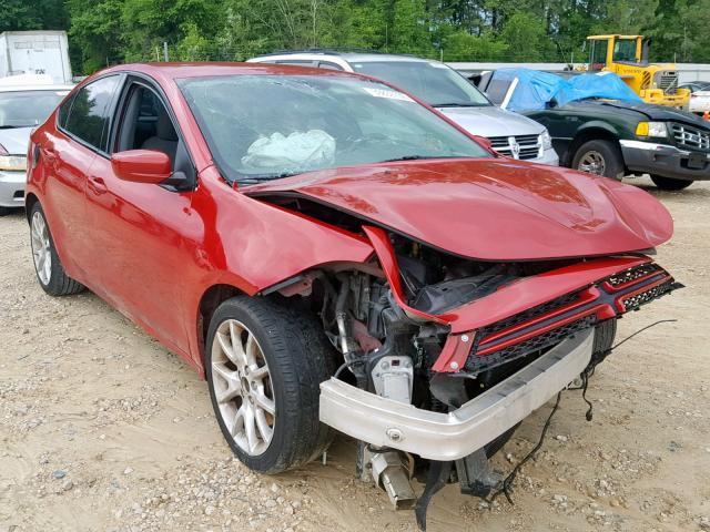 1C3CDFBA6DD154533 - 2013 DODGE DART SXT RED photo 1