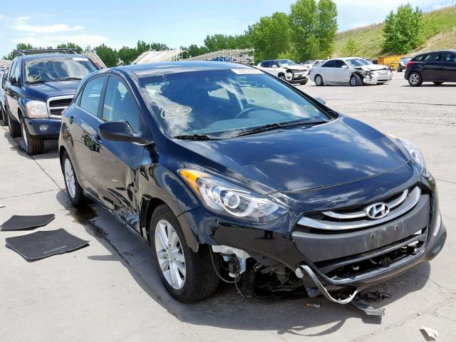 KMHD35LE8DU021606 - 2013 HYUNDAI ELANTRA GT BLACK photo 1