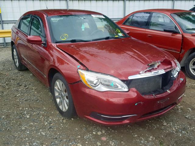 1C3BC1FG8BN505482 - 2011 CHRYSLER 200 TOURIN RED photo 1