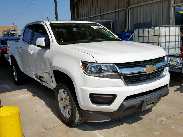 1GCGSCEN7H1219154 - 2017 CHEVROLET COLORADO L WHITE photo 1