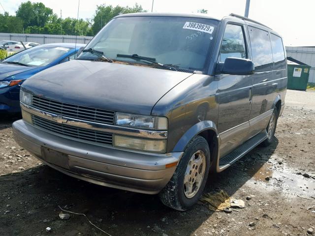 1GNEL19X64B115819 - 2004 CHEVROLET ASTRO GRAY photo 2