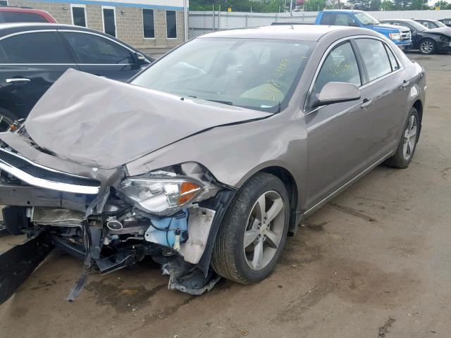 1G1ZC5E14BF281208 - 2011 CHEVROLET MALIBU 1LT 黑色 照片 2