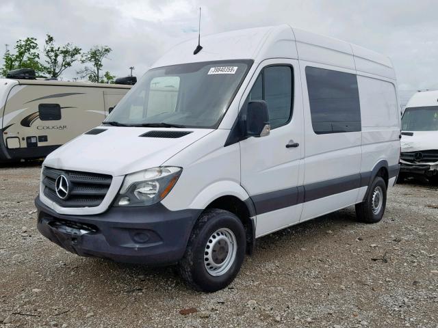 WD4PE7CD0HP549455 - 2017 MERCEDES-BENZ SPRINTER 2 WHITE photo 2