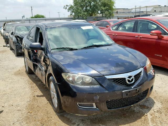 JM1BK32F371678445 - 2007 MAZDA 3 I BLACK photo 1