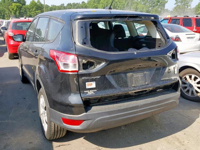 1FMCU0F7XEUC82102 - 2014 FORD ESCAPE S BLACK photo 3