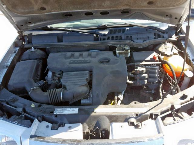 1G8AZ55F17Z141972 - 2007 SATURN ION LEVEL SILVER photo 7