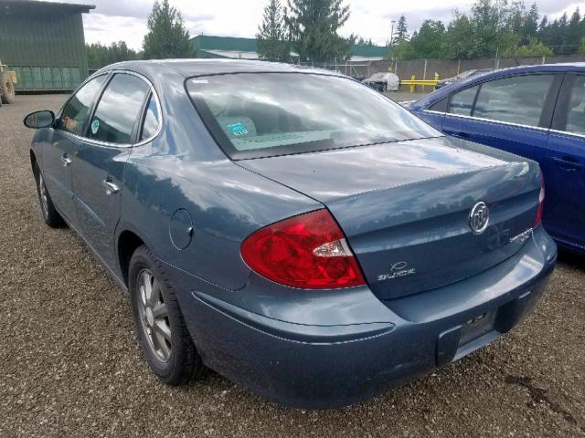 2G4WD582071105603 - 2007 BUICK LACROSSE C BLUE photo 3