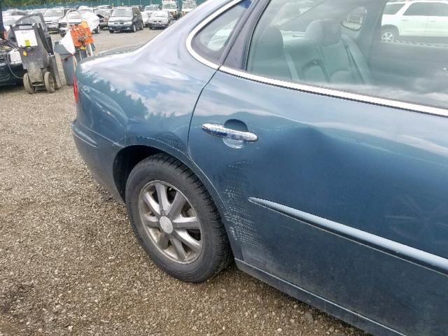 2G4WD582071105603 - 2007 BUICK LACROSSE C BLUE photo 9