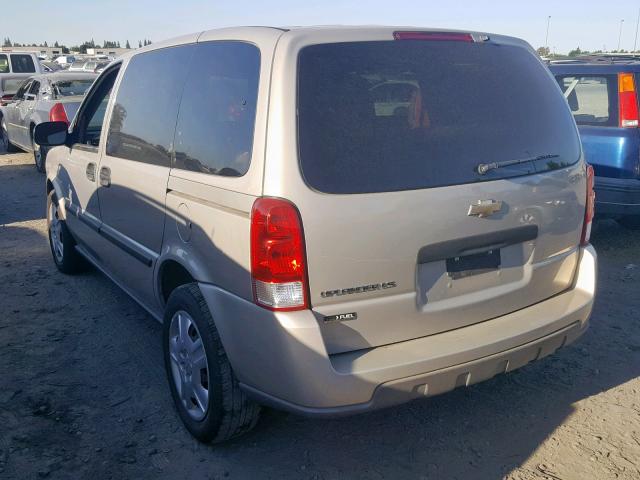 1GNDU23W08D178486 - 2008 CHEVROLET UPLANDER L 米色 照片 3