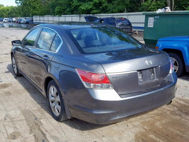 1HGCP26859A027592 - 2009 HONDA ACCORD EXL GRAY photo 3