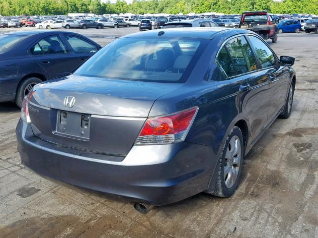 1HGCP26859A027592 - 2009 HONDA ACCORD EXL GRAY photo 4