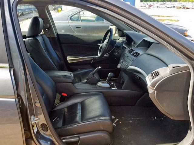 1HGCP26859A027592 - 2009 HONDA ACCORD EXL GRAY photo 5