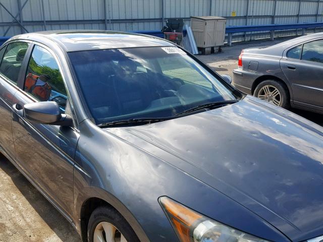 1HGCP26859A027592 - 2009 HONDA ACCORD EXL GRAY photo 9