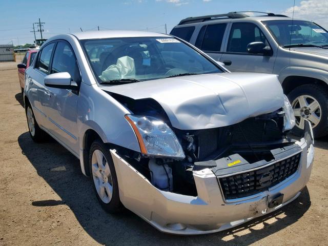 3N1AB61E78L629803 - 2008 NISSAN SENTRA 2.0 SILVER photo 1