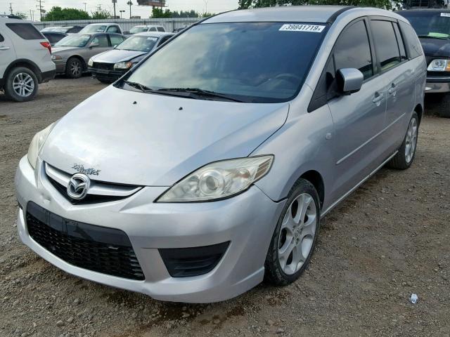 JM1CR293390350781 - 2009 MAZDA 5 SILVER photo 2