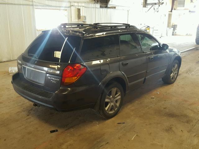 4S4BP61C977343869 - 2007 SUBARU LEGACY OUT GRAY photo 4