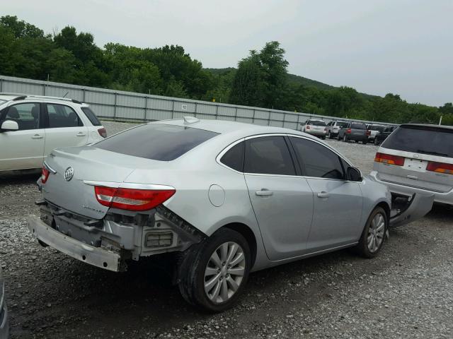 1G4PP5SK5G4133910 - 2016 BUICK VERANO SILVER photo 4