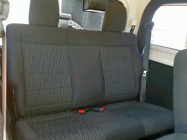 1J4AA2D10BL599252 - 2011 JEEP WRANGLER S შავი ფოტო 6